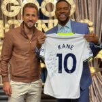 Harry Kane Instagram - Football 🤝 Soccer Always a pleasure chatting with stars from other sports.
