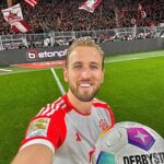 Harry Kane Instagram - To get a match ball for a hat-trick in a game like this in front of these fans was incredible! A special first klassiker 🙌#MiaSanMia