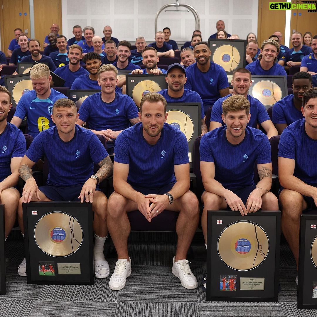 Harry Kane Instagram - Very proud of what we’ve achieved as a team in 2023 - from a historic win in Italy to qualifying as group winners. On a personal level becoming England’s top goalscorer means it’s been an international year I’ll always remember. Can’t wait for 2024 in an England shirt and the Euros 🙌🦁🦁🦁