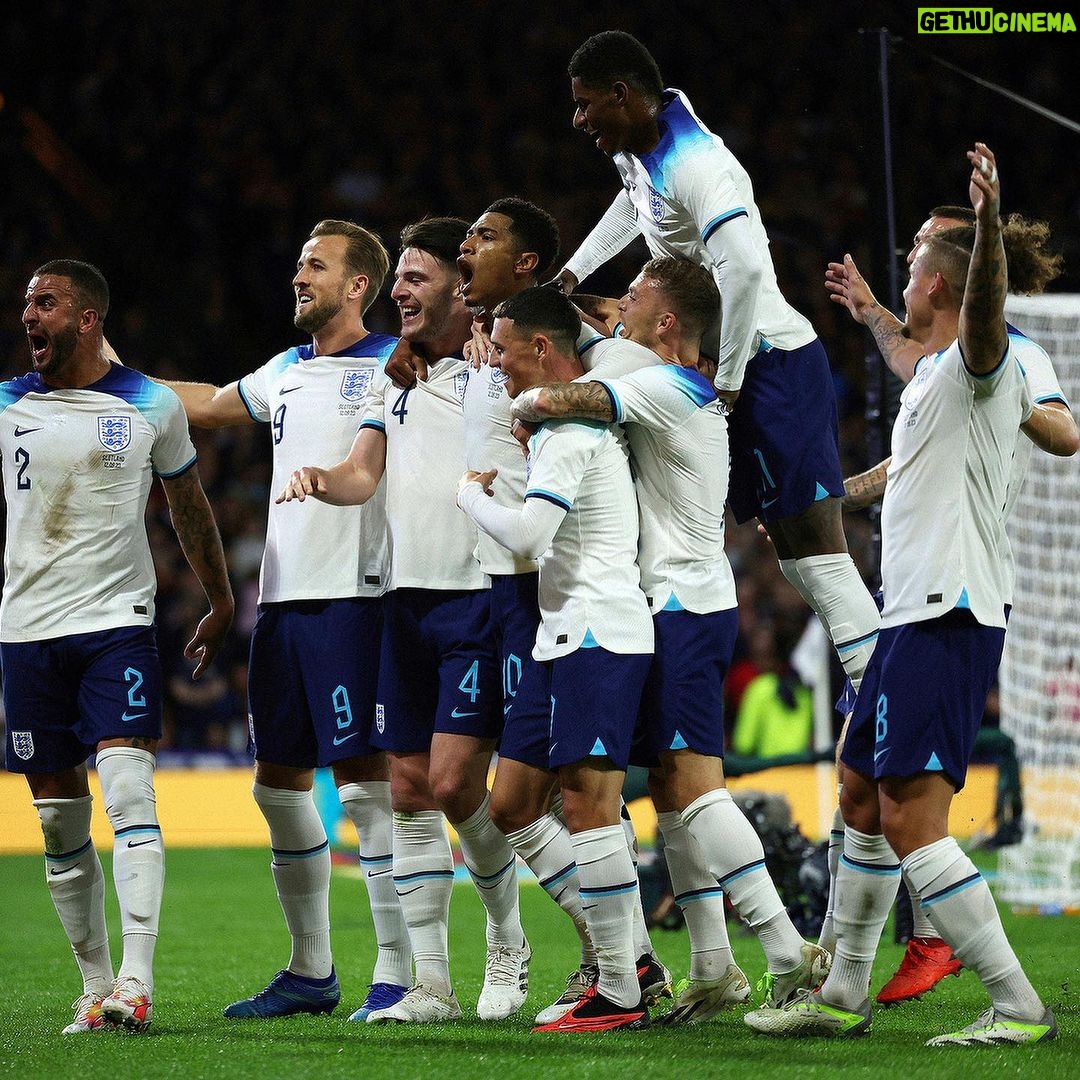 Harry Kane Instagram - Very proud of what we’ve achieved as a team in 2023 - from a historic win in Italy to qualifying as group winners. On a personal level becoming England’s top goalscorer means it’s been an international year I’ll always remember. Can’t wait for 2024 in an England shirt and the Euros 🙌🦁🦁🦁