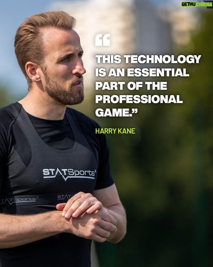 Harry Kane Instagram - Confidence is key in football, and it starts with preparation. STATSports enables me to know exactly where I am on the field, my speed, and distance covered, it gives me an edge. 💪🏼🔥