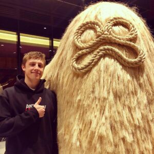 Harry Lewis Instagram - Chillin with the main man Roger! This is my day one geezer, don’t get on his bad side or he’ll wig you