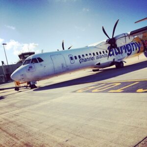 Harry Lewis Instagram - Plane time :D