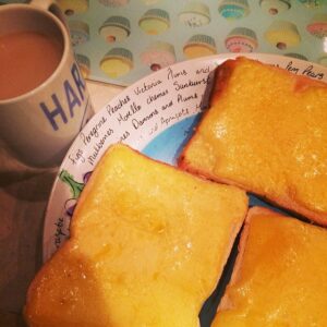 Harry Lewis Instagram - Mans on that cheese on toast hype #peng
