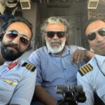 Hassan Pourshirazi Instagram - سفر به مشهدمقدس در كنار كاپيتان محمد حسين خامنه و همكار عزيزشان. بلندپروازان اسمان خدا يار و ياورتان #حسن_پورشيرازي #مشهد#پرواز#كاپيتان#صبح Mashhad, Iran