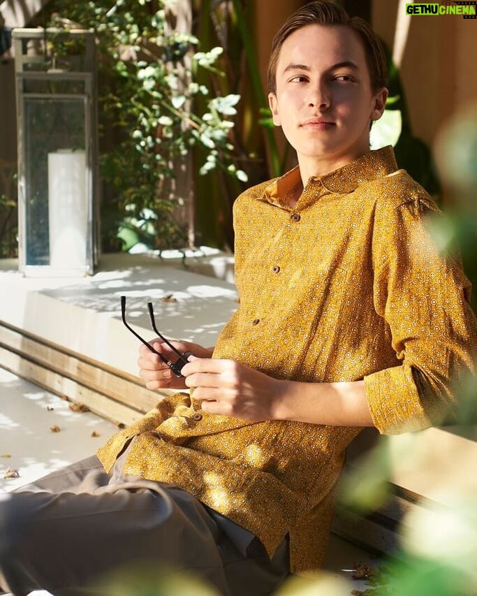 Hayden Byerly Instagram - Shout-out to @grumpymagazine for some very nice photos. Which is your favorite? I'm definitely all about the palm leaf.