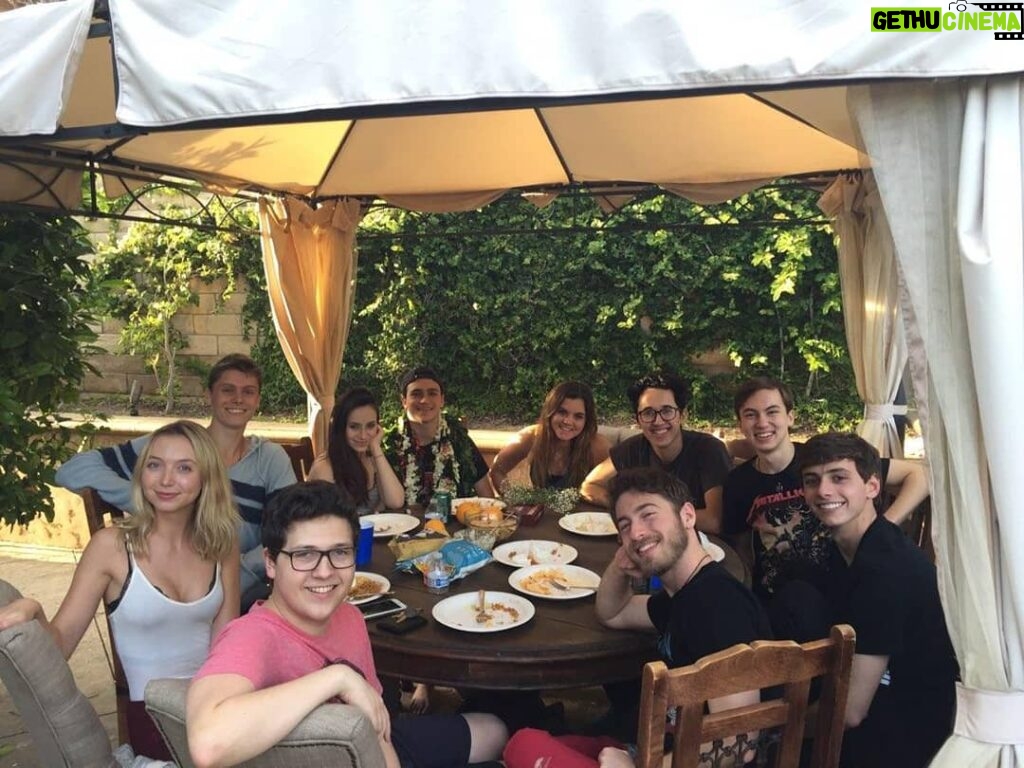 Hayden Byerly Instagram - Look at this great group all chilling for @kalamaepstein big 18th birthday. Hope it was as fun for him as it was everyone else. Love you brotha.