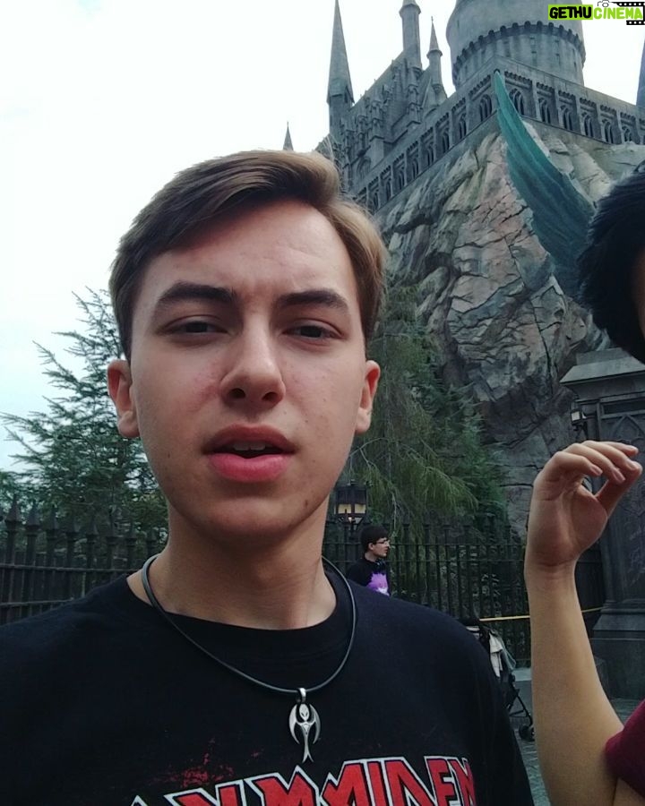 Hayden Byerly Instagram - Having some fun at @unistudios for my first time! It's a wonderful wizarding Wednesday my dudes!