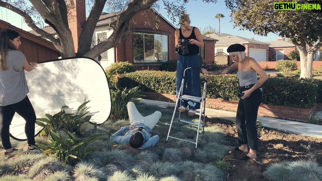 Hayden Byerly Instagram - Don't mind me. Just chilling in a bunch of grass for some photos.