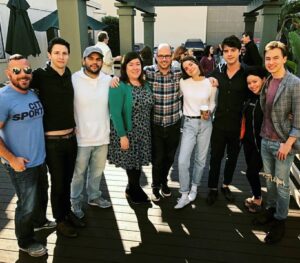 Hayden Byerly Instagram - I'm smiling in a lot of these photos but you just can't see the tears.  Reading the final episode of the series is unreal and it's all hitting us pretty hard.  Can't wait for you guys to see such an incredible and beautiful episode.