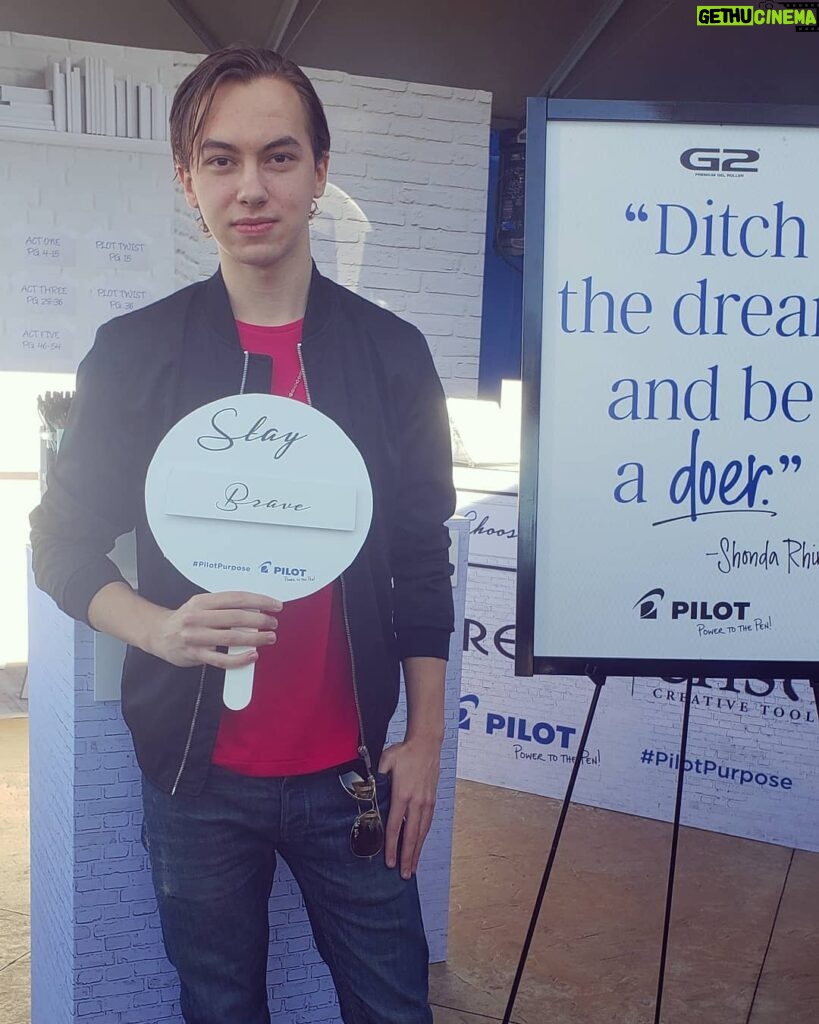 Hayden Byerly Instagram - @pilotpenusa is asking about everyone's #PilotPurpose they're also donating five thousand dollars to a charity that they'll pick from social media. Spread the word in order to raise awareness for @helphht or other charities that are important and mean something to you! It doesn't take much to help others and be the change you want to see in the world.