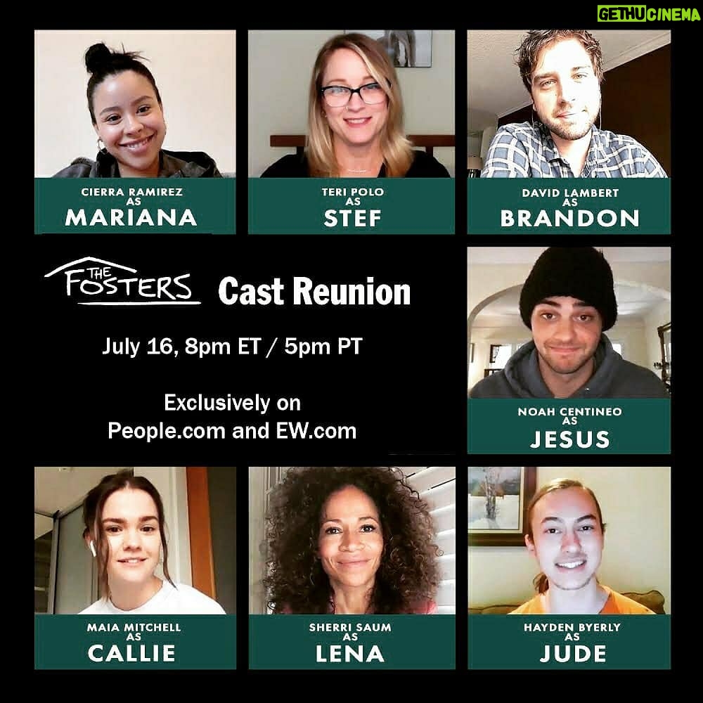 Hayden Byerly Instagram - So excited to see the beautiful @thefosterstv family coming together to support @theactorsfund during this crazy time! Check it out at People.com or EW.com 7/16 at 8pm EST! 😁