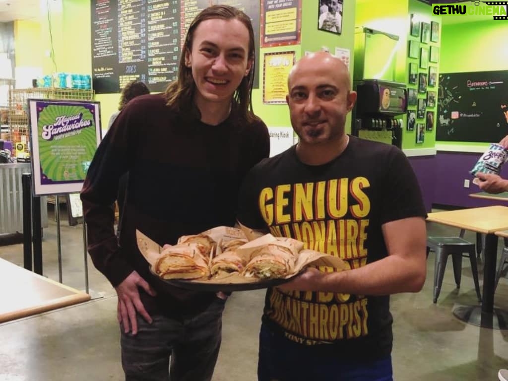 Hayden Byerly Instagram - Listen, alright this isn't like you smacking a piece of meat between two pieces of bread. I have never known someone to be so creative and genius with something that I always thought was so simple. If you haven't tasted anything from this brilliant human, than you're missing out. Thank you for all the love AND sandwiches 😁 @ikessandwiches Ike's Sandwiches