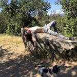 Hayden Byerly Instagram - Jemma does this whole hiking thing a lot better than I do....