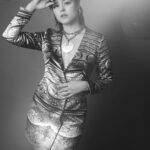 Hayley Orrantia Instagram - this one is titled “funky hands” • @vulkanmag #VulkanFever