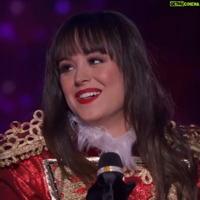 Hayley Orrantia - 8.8K Likes - there was no better high than this moment. thank you @maskedsingerfox & everyone who was rooting for #Ringmaster! 🐱🎪#TheMaskedSinger