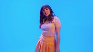 Hayley Orrantia Instagram - Open Your Mouth official music video is out now!!! 💋 Going live on Tiktok to discuss the process with Greg at 5 PM PST today!
•
•
•
Directed by @thegregfurman 
Produced by @hayleyorrantia 
Starring @jt_neal 
Hair: @stuntzbeauty 
Makeup: @antonmakeup 
Styling: @stylelvr