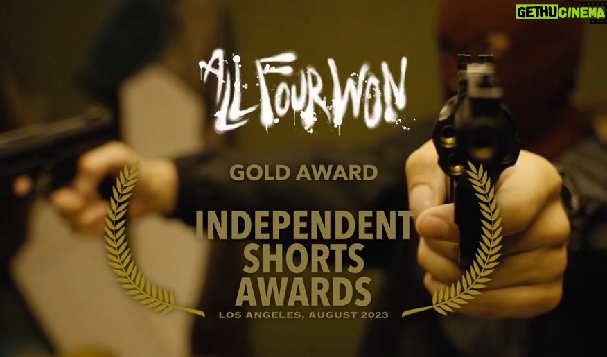 Hayley Orrantia Instagram - Gold Award Winner for Best Crime Short! Thank you @independentshortsawards for this! 🎬 so proud of this team!