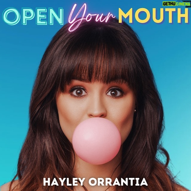 Hayley Orrantia Instagram - 🎶everything goes south, when you open your mouth🎶 💋 new single out now. link in bio. #OpenYourMouth • • • •Written by @hayleyorrantia, @kalieshorr & @simonreidmusic •Produced by @benzelico •Mixed by @kylemixedit •Mastered by @tessgreenham •Mandolin played by @jseltz89