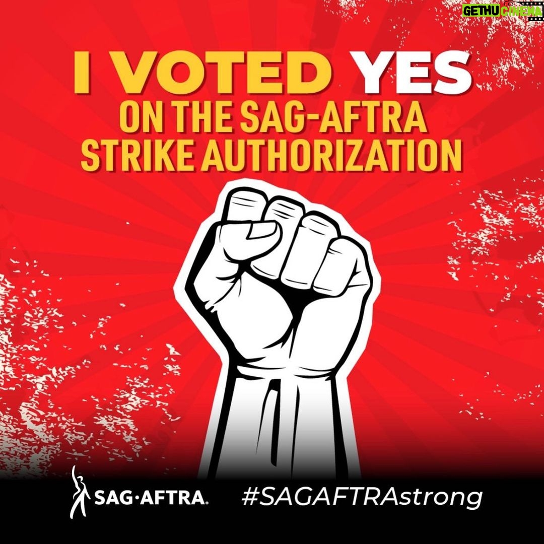 Hayley Orrantia Instagram - I stand with my fellow SAG members in authorizing a strike ✊🏻 it’s time for a change #SAGAftraStrong