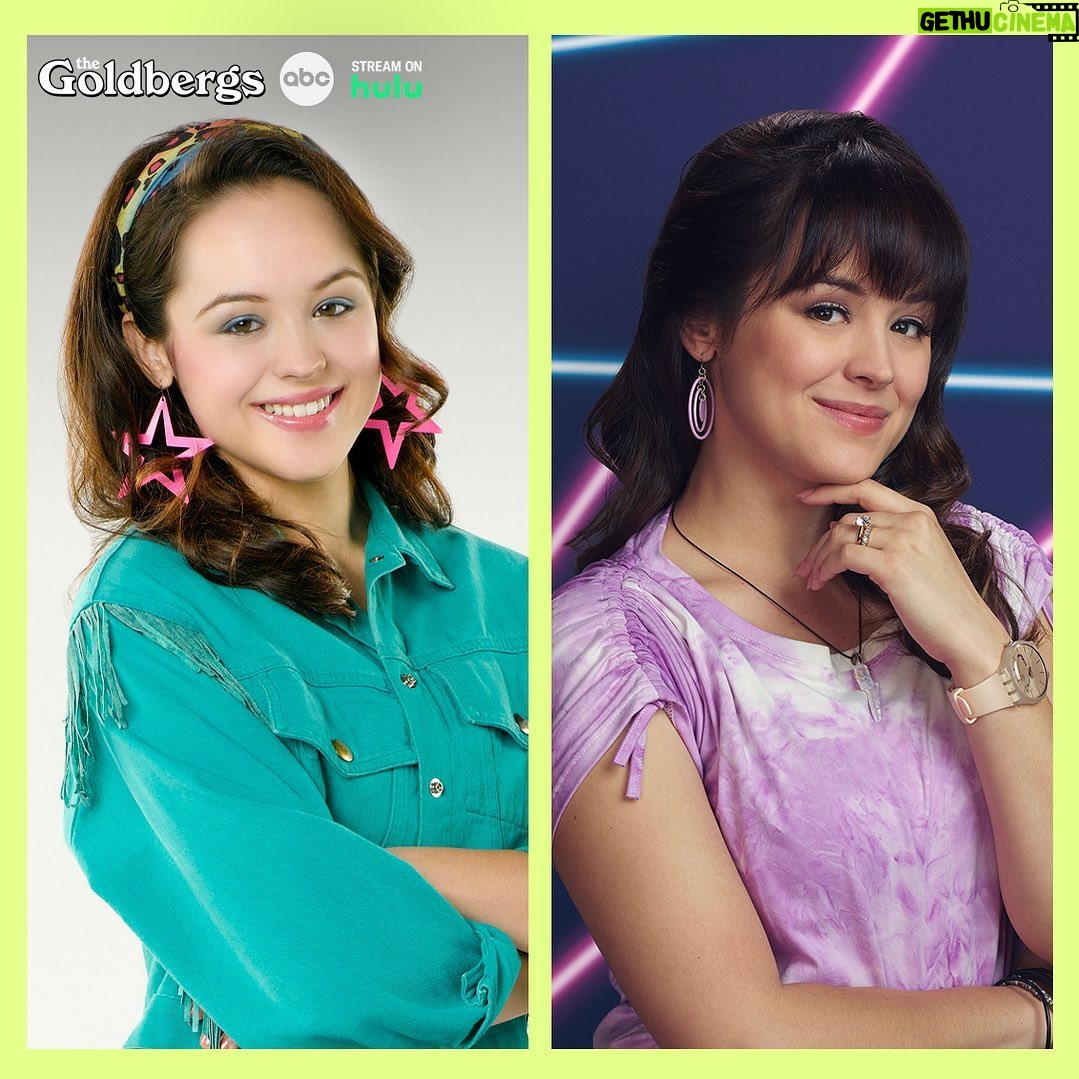 Hayley Orrantia - 15.2K Likes - Then & Now • a lot can happen in 10 years! I learned so much about myself through the process of playing this character. I made some of the greatest memories while filming alongside the best cast and crew. I’m not fully ready to say goodbye so I’ll just keep reliving it through past seasons on @hulu 😭
Tune in to the series finale of our beloved show @thegoldbergsabc tonight on @abcnetwork 💛