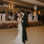Hayley Orrantia Instagram - It’s all in the details 💍 We will be reminiscing on these memories forever! Thank you to all of our incredible vendors for making this evening so special! • • Photography @taryndudley Venue @calamigosguestranch Planner @karlispanglerevents Florals @joyofbloomflorals Band @jordankahnorchestra DJ @secondsong_official Rentals @premiere_rents / @adorefolklore Dress @lizmartinezbridal Installations @thejoyhaven Signage @studioyella Cake @vanillabakeshop Videography @kindlyweddings Digital Content @giftsforthegirls Pizza @pizzahut