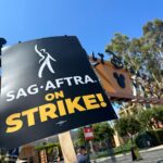 Hayley Orrantia Instagram - Proud of my union for standing strong! 🪧 #sagaftrastrike #unionstrong
