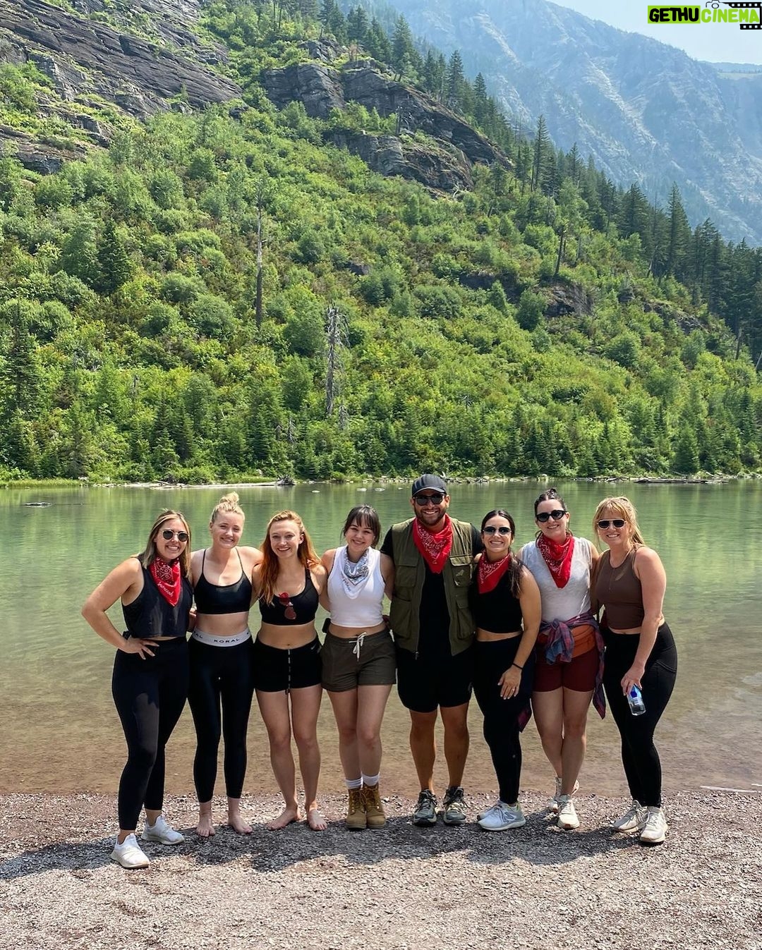Hayley Orrantia Instagram - just a snippet 🪩 #bacheloretteparty Whitefish, Montana