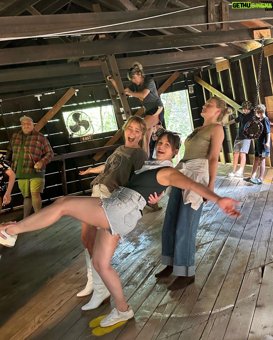 Hayley Orrantia Instagram - just a snippet 🪩 #bacheloretteparty Whitefish, Montana