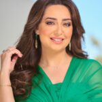 Heba Magdi Instagram - From Nos eldonia magazine 💚 Dress @fasateen_boutique Jewelry @dimajewellery MUA and hair @priyankamakeupandhairstylist Photo @theillusionbyumerhassan