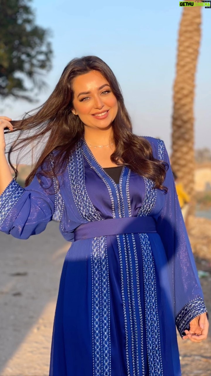 Heba Magdi Instagram - Caftan @selhyan 💙