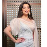 Heba Magdi Instagram - @mohamedmohsensinger @daburamlaarabia 🤍💚 __________ Thank you so much 🥻@fasateen_boutique 💍 @dimajewellery