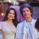 Heba Magdi Instagram - @mohamedmohsensinger @daburamlaarabia 🤍💚 __________ Thank you so much 🥻@fasateen_boutique 💍 @dimajewellery