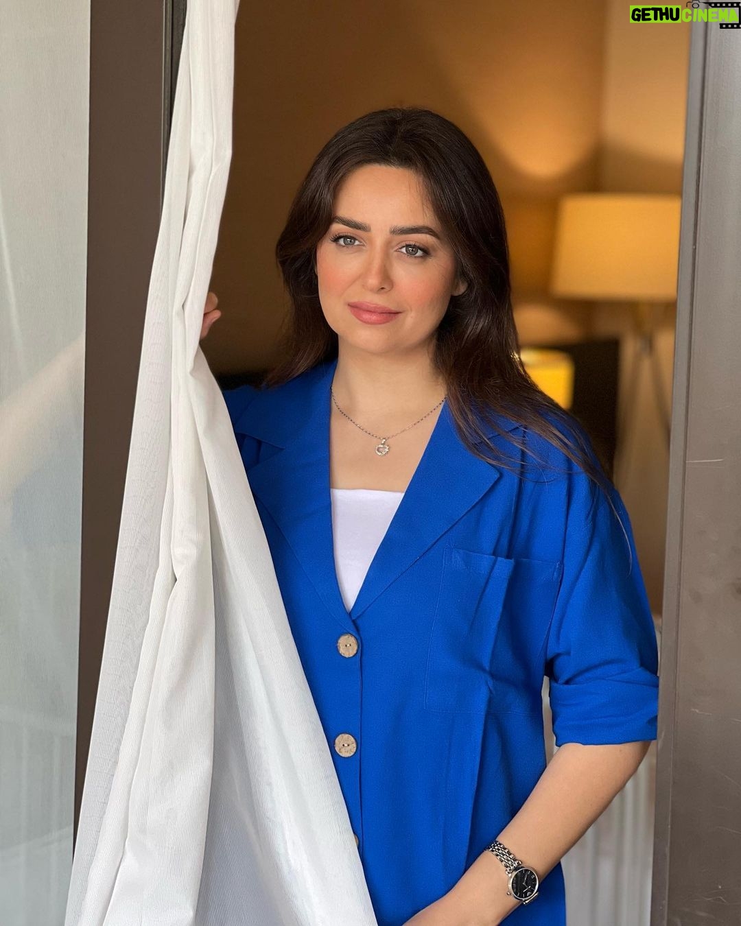 Heba Magdi Instagram - يوماً ما 💙 ___________ Suit @frillucairo