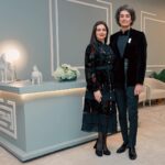 Heba Magdi Instagram - كانت ليلة ولا اروع الحمد لله ❤️ @mohamedmohsensinger @riyadhseason @benchmarkksa #موسم_الرياض _________________ Dress @be_my_guest_shopping Suit @moaaz_el_behairy Photo by @abdelrahmanfhelmi