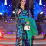 Heba Magdi Instagram - Last night with @shahid.vod ____________ Dress @be_my_guest_shopping MUA @mai_elbahey Jewelry @dimajewellery Hair @adelateef12