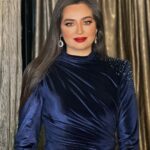 Heba Magdi Instagram – From @arabsatfestival 
Dress @dinaelgeddawyofficial fabric @barakattexfabrics 
MUA @mai_elbahey 
Hairdresser @mikenassri 
Jewelry @glamour.jewellery