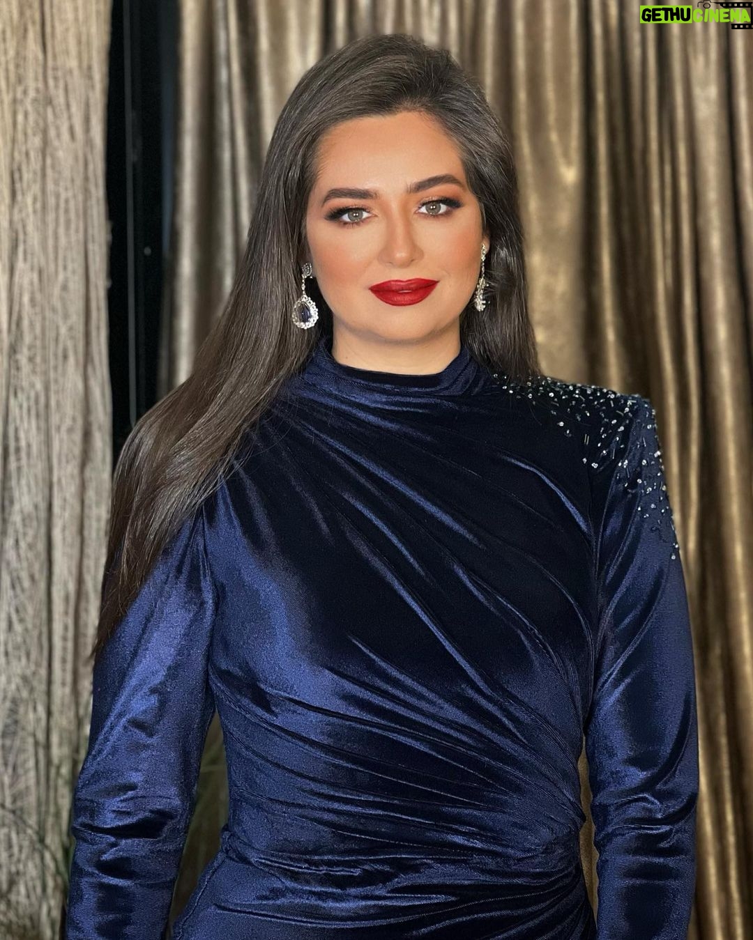 Heba Magdi Instagram - From @arabsatfestival Dress @dinaelgeddawyofficial fabric @barakattexfabrics MUA @mai_elbahey Hairdresser @mikenassri Jewelry @glamour.jewellery