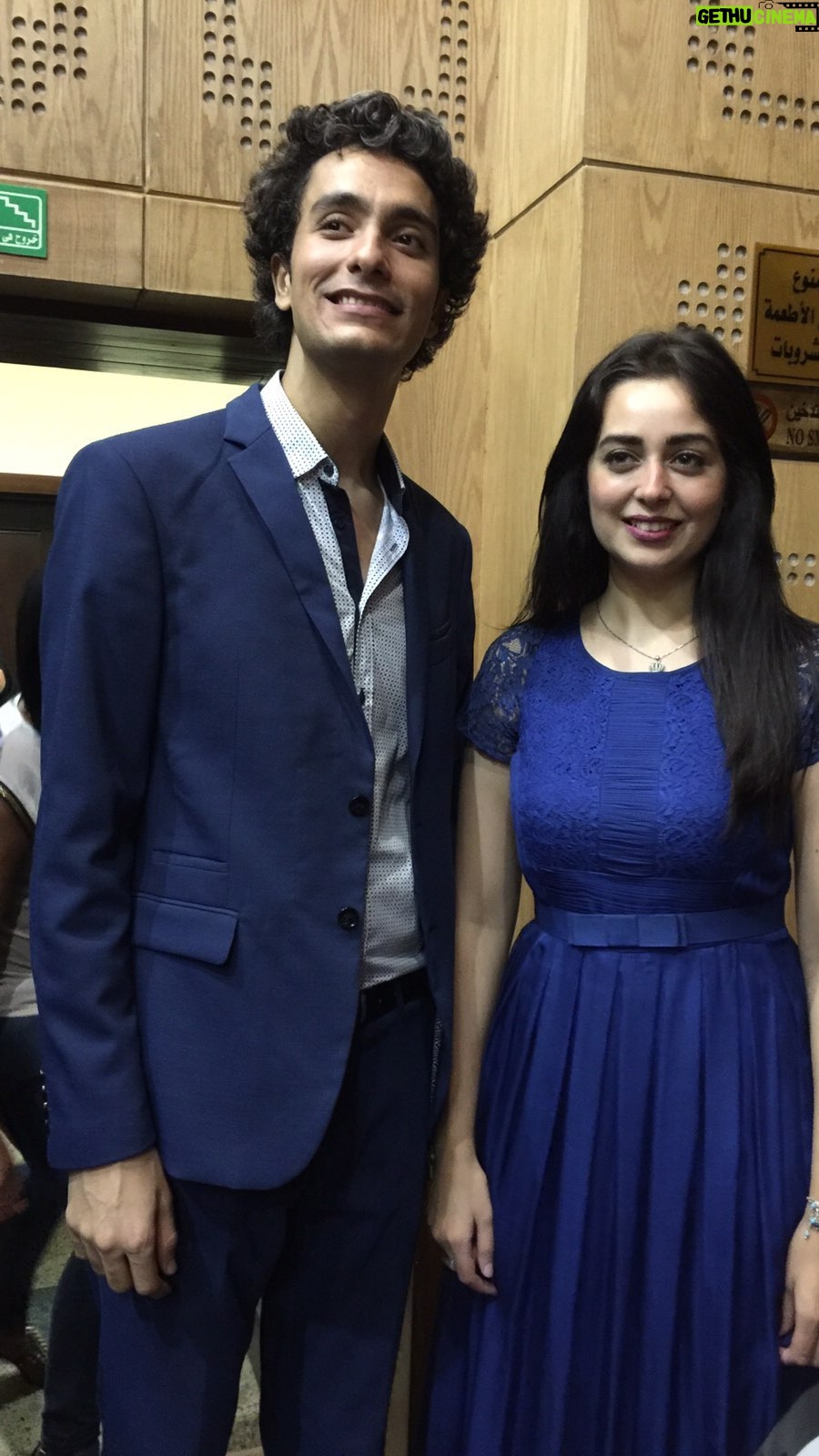 Heba Magdi Instagram - Memories 💙 زي انهاردة ٩-٩-٢٠١٥ كان حفل الريسيتال ( الاداء الغنائي ) لدرجة الماچستير@mohsenband