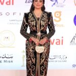 Heba Magdi Instagram - ختام مهرجان القاهرة السينمائي في دورتة ٤٤ @cairofilms ________________ Caftan from @romeo_couture_officiel MUA @ayarady_makeup_artist Hair @haythamamin2012 Jewelry @dimajewellery Photo by @eslamm.faroukk