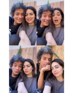 Heba Magdi Instagram - و احنا بنحتفل بعيد جوازنا السابع Happy anniversary @mohamedmohsensinger ❤️❤️