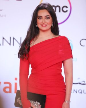 Heba Magdi Instagram - من حفل مهرجان القاهرة السينمائي الدولي في دورتة ٤٤ 
______________________
Dress @dinaelgeddawyofficial 
MUA @ayarady_makeup_artist 
Hairdresser @haythamamin2012 
jewelry @glamour.jewellery
Fabric @almasryfabrics