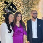 Heba Magdi Instagram - الف مبروووك حبيبتي و صاحبتي المخرجة الجميلة بتول عرفة ربنا سعدك و يهدي سرّكم و يرزقكم بالذرية الصالحة 🙏💞 @batoularafa @hananmotawie @asma.abulyazeid @saharelsaigh @lekaa_swidan ——————- Dress @be_my_guest_shopping Jewelry @houseofglamourjewellery MUA @ayarady_makeup_artist Hair @baytree_eg