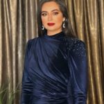 Heba Magdi Instagram – From @arabsatfestival 
Dress @dinaelgeddawyofficial fabric @barakattexfabrics 
MUA @mai_elbahey 
Hairdresser @mikenassri 
Jewelry @glamour.jewellery