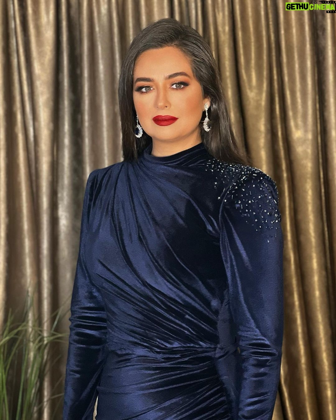 Heba Magdi Instagram - From @arabsatfestival Dress @dinaelgeddawyofficial fabric @barakattexfabrics MUA @mai_elbahey Hairdresser @mikenassri Jewelry @glamour.jewellery