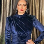 Heba Magdi Instagram - From @arabsatfestival Dress @dinaelgeddawyofficial fabric @barakattexfabrics MUA @mai_elbahey Hairdresser @mikenassri Jewelry @glamour.jewellery