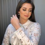 Heba Magdi Instagram - انهاردة من احتفالية نصر اكتوبر المجيد .. 🇪🇬 ___________________ Dress @saffronboutiqueuae Thank you @fasateen_boutique for my styling MUA @ayarady_makeup_artist Hair @baytree_eg @adelateef12