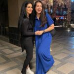 Heba Magdi Instagram - Beautiful night 💙 —————— Jumpsuit by @skadi.eg