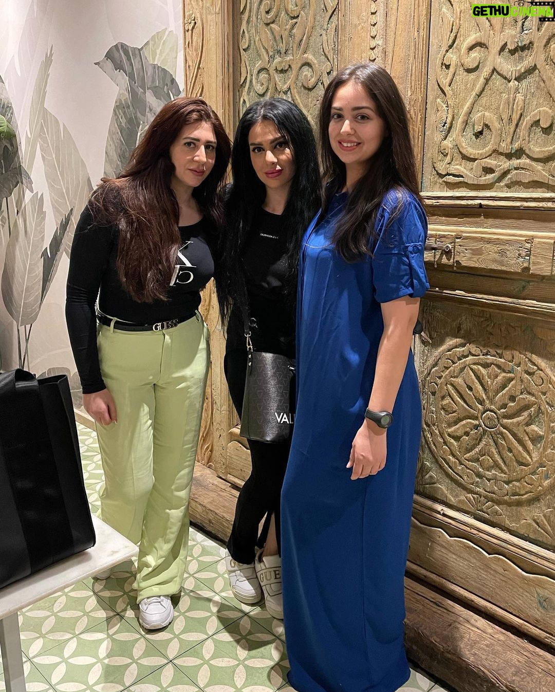 Heba Magdi Instagram - Beautiful night 💙 —————— Jumpsuit by @skadi.eg