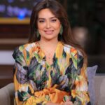 Heba Magdi Instagram - ان شاء الله حلقة انهاردة مع الاعلامية المتميزة ايمان الحصري في مساء DMC 🧡💚 @eman_elhossary _____________ Thank you my beautiful team Dress @be_my_guest_shopping MUA @ayarady_makeup_artist Jewelry @dimajewellery Hair @haythamamin2012